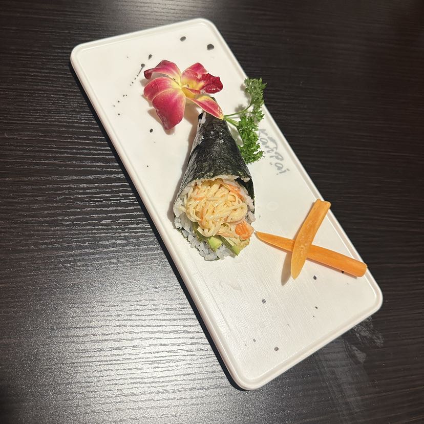 Spicy Crabmeat Handroll