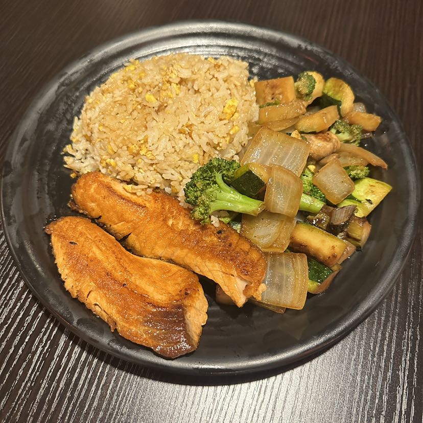 Hibachi Salmon